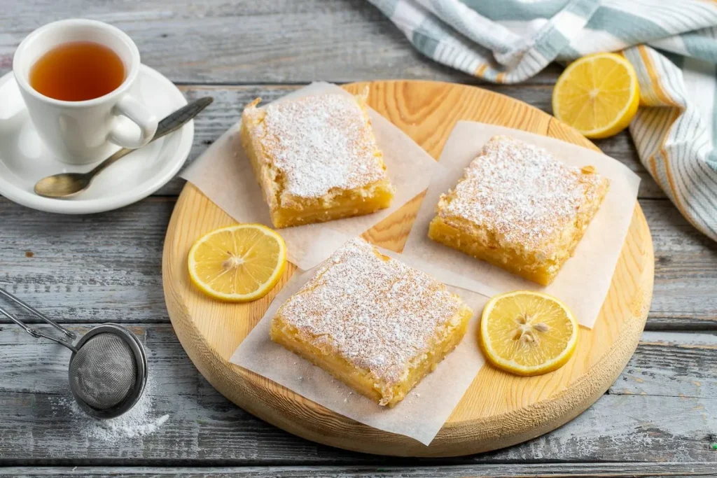 Bez oleje: recept na citronové čtverečky, hotové za půl hodiny