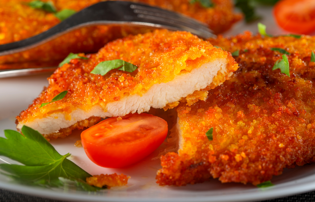 Jak připravit kuřecí řízky s křupavou krustou ve fritéze